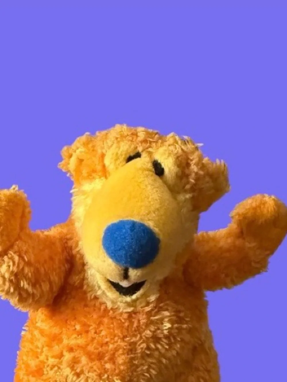 Vintage~Disney Bear In The Big Blue House~Jim Henson Mattel Applause 1999~ Plush - Picture 7 of 16